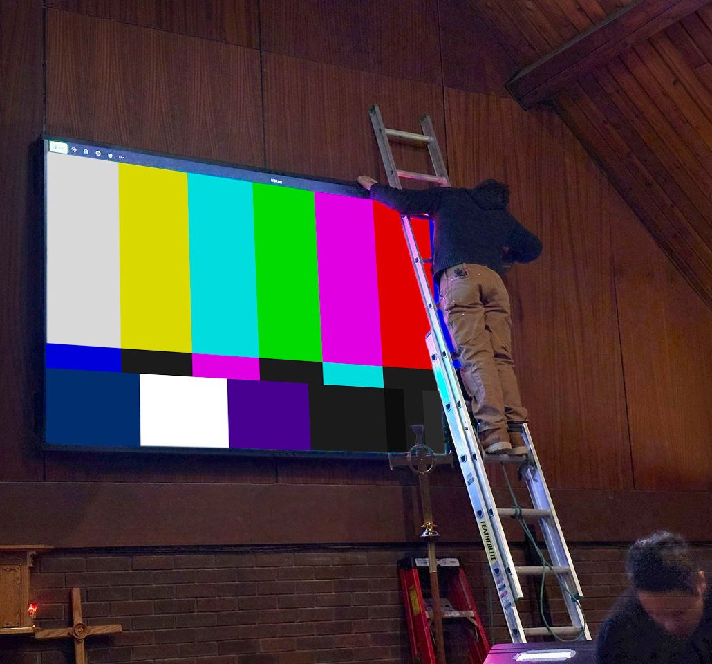 Church LED Screen Test